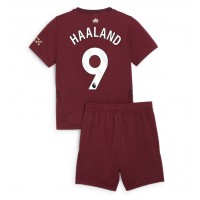 Manchester City Erling Haaland #9 Replica Third Minikit 2024-25 Short Sleeve (+ pants)